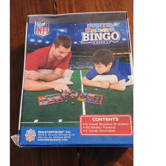 Masterpiece's Sports Games - NFL Mascots Matching Game Game for Kids and Family - Picture 3 of 8